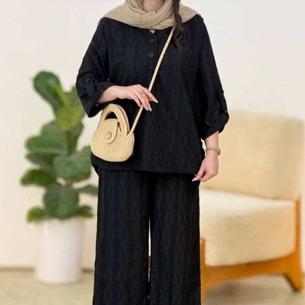 شومیز شلوار مانلی