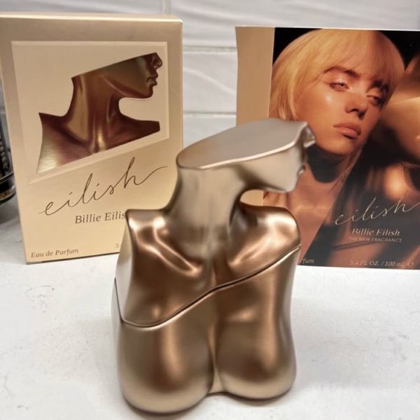 تستر اروپایی عطر ادکلن بیلی ایلیش ایلیش طلایی| Billie Eilish Eilish