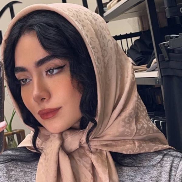 روسری زنانه ابریشم ترک کد 1059
