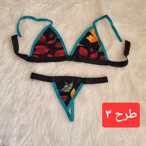 قیمت ارزان ست بکینی طرحدار با طراحی شیک و رنگبندی متنوع،راحتی و زیبایی در کنار هم