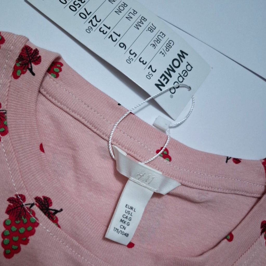 فروش اینترنتی کراپ تیشرت H&M بنگلادشی