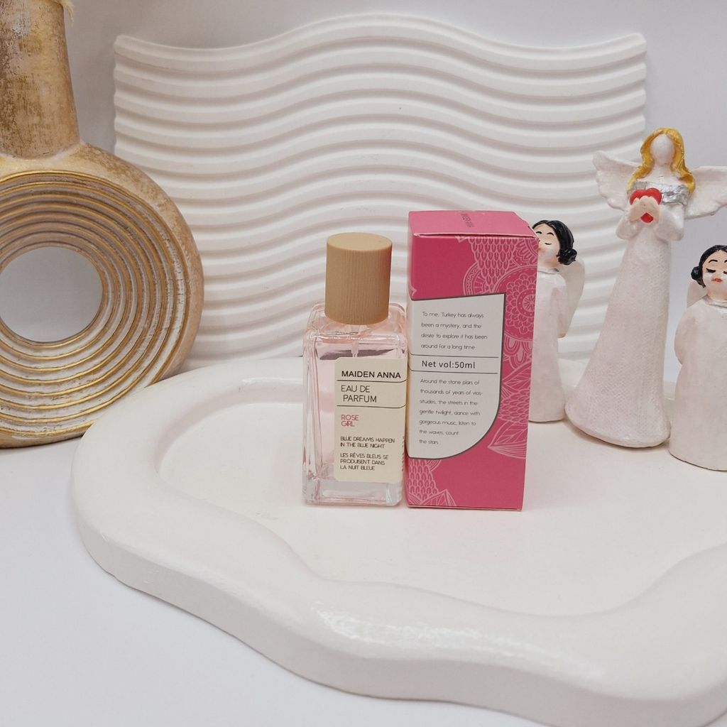 قیمت ارزان عطر بیکینی رایحه گل رز (ROSE GIRL) حجم 50 میل فوق العاده خوشبو با ماندگاری