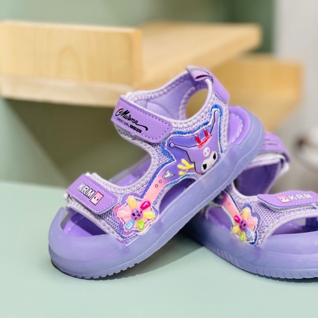 خرید اینترنتی قیمت صندل بچگانه طرح کرومی گل برند A+B کد 4022901