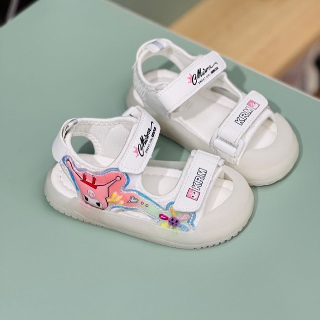 خرید اینترنتی قیمت صندل بچگانه طرح کرومی گل برند A+B کد 4022901