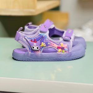 خرید اینترنتی قیمت صندل بچگانه طرح کرومی گل برند A+B کد 4022901