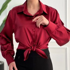 خرید انلاین شومیز ساتن