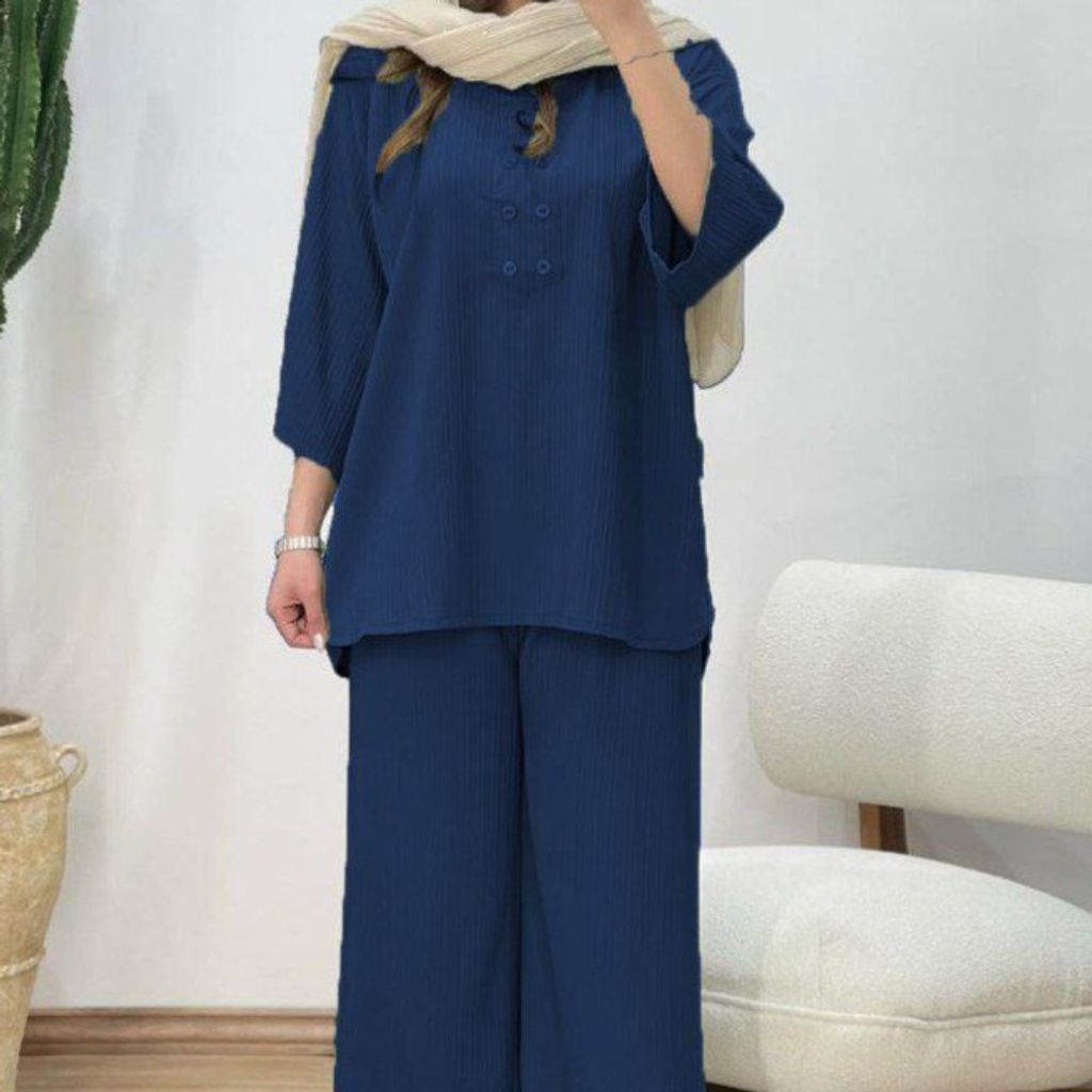 خرید اینترنتی ست مانتو شلوار ژیلا