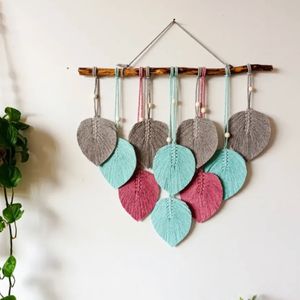 خرید انلاین دیوار کوب مکرومه بافی مدل مهراوه