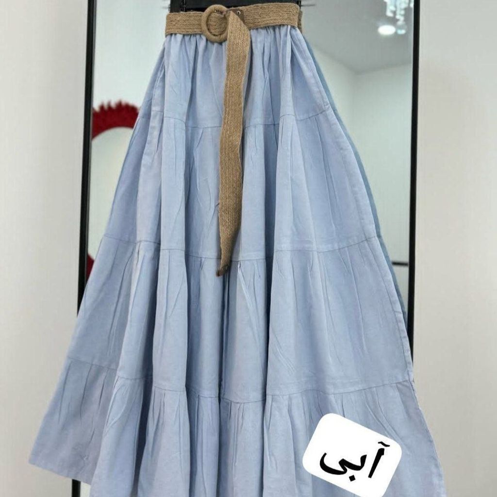 خرید انلاین دامن رنگی رنگی زنانه