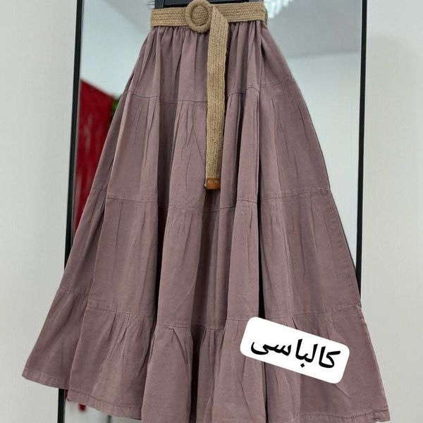 دامن رنگی رنگی زنانه