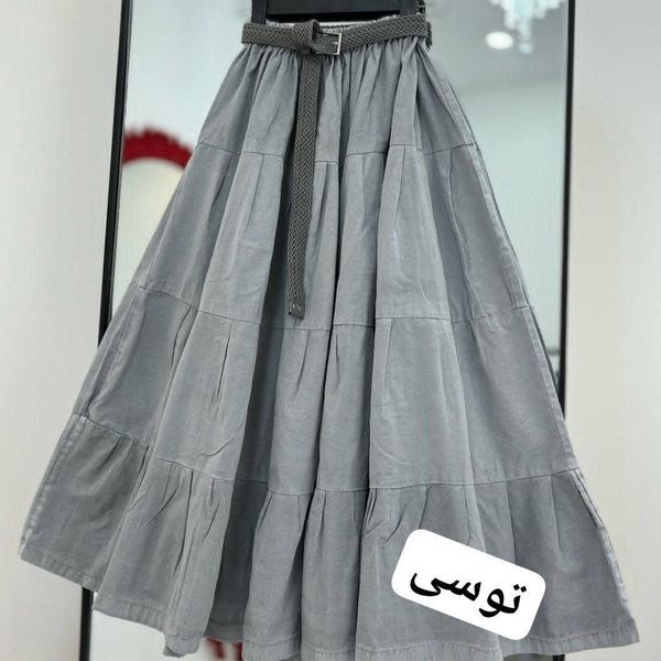 دامن رنگی رنگی زنانه