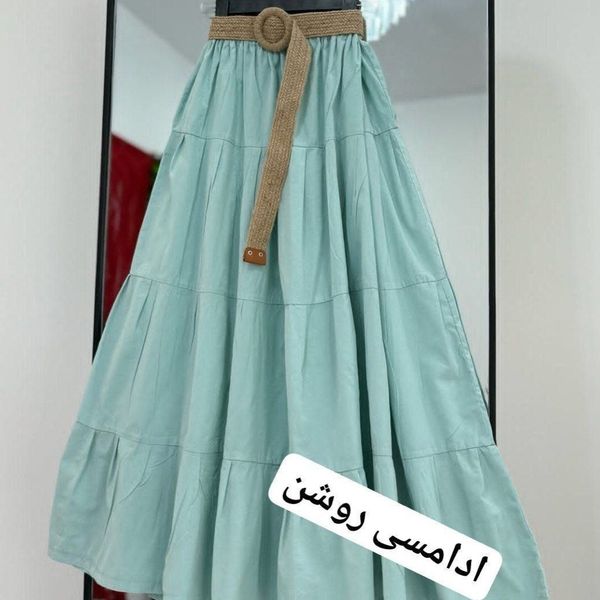 دامن رنگی رنگی زنانه