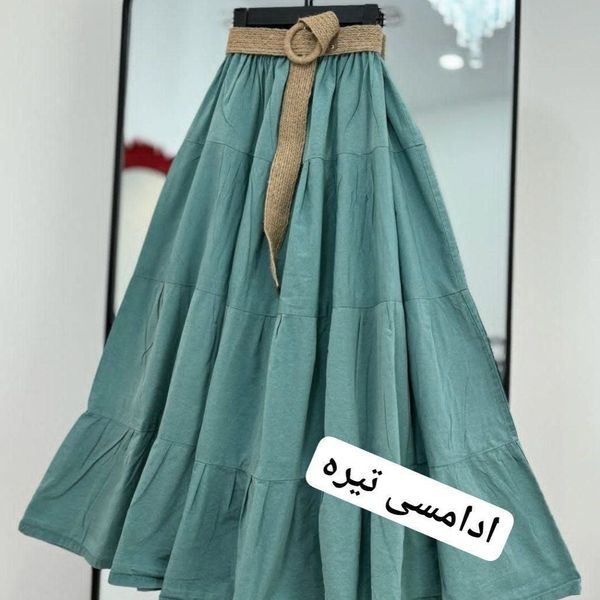 دامن رنگی رنگی زنانه