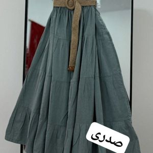 مشخصات دامن رنگی رنگی زنانه