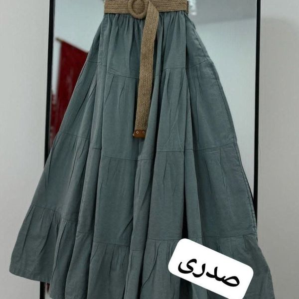 دامن رنگی رنگی زنانه