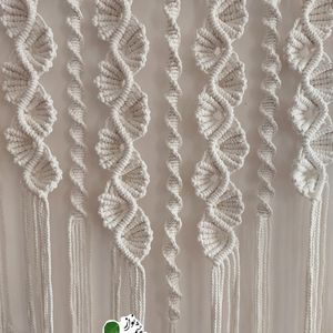 فروش اینترنتی دیوارکوب مکرومه گل شیپوری طرح اختصاصی چشم نواز