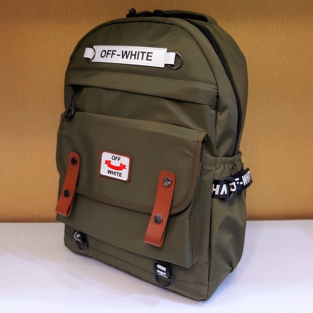 خرید اینترنتی کوله پشتی off White سبز