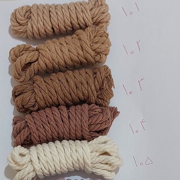 دیوارکوب مکرومه بافی طرح گلهای شیپوری طرح اختصاصی چشم نواز