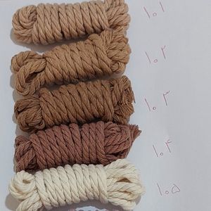 خرید اینترنتی دیوارکوب مکرومه بافی طرح برگ های بهاری چند رنگ