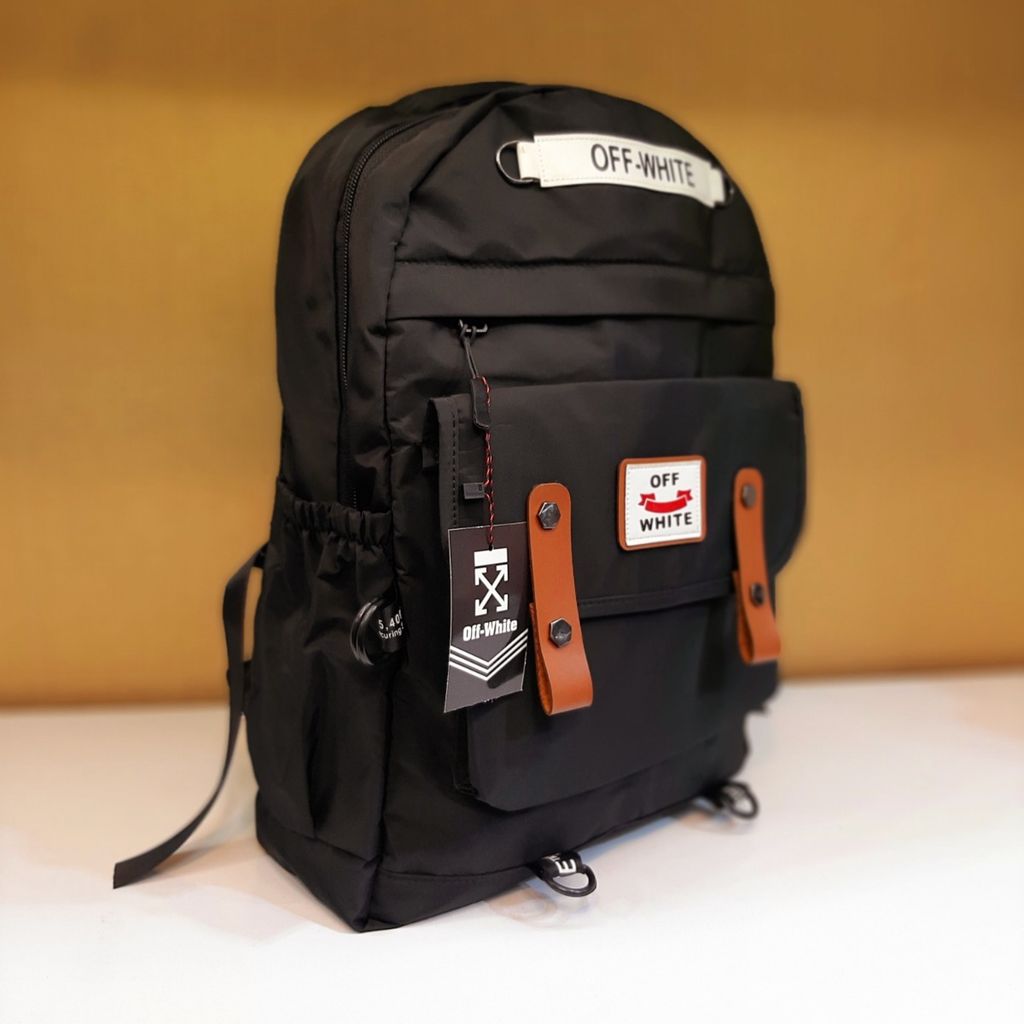 خرید اینترنتی کوله پشتی off White مشکی