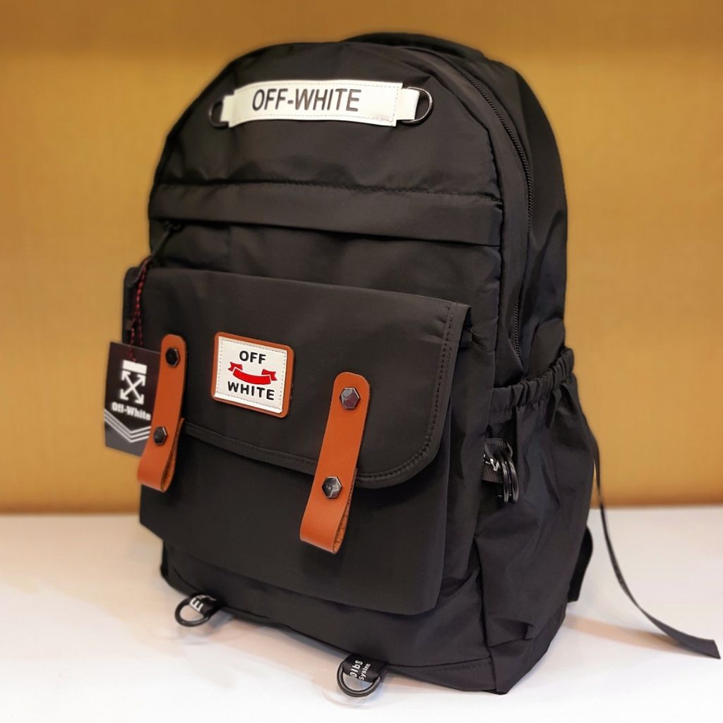 خرید اینترنتی کوله پشتی off White مشکی
