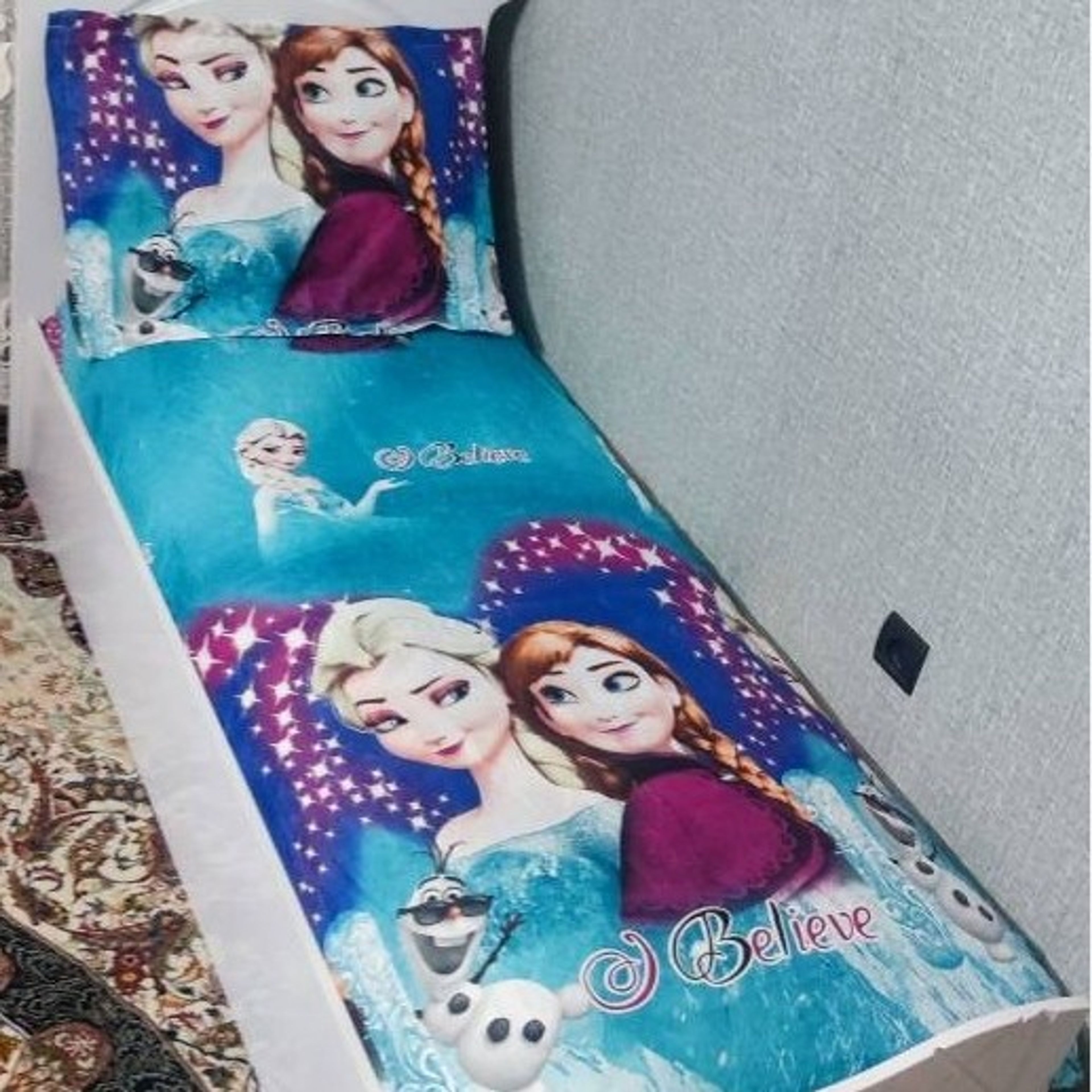 خرید انلاین روتختی یک نفره دخترانه السا انا روتشکی عروسکی السا و انا