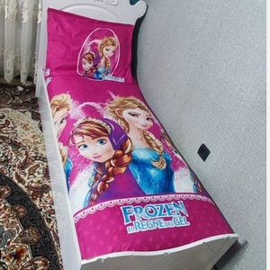 قیمت روتختی یک نفره السا و انا روتختی دخترانه السا انا روکش تشک صورتی السا و آنا