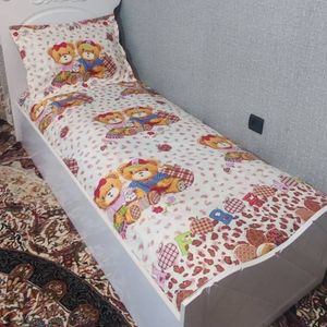 خرید انلاین روتختی یکنفره بچه گانه تدی روتختی تدی خرسی روتختی و روکش تشک عروسکی