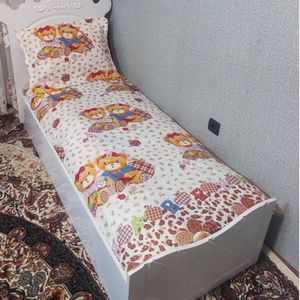 خرید آنلاین روتختی یکنفره بچه گانه تدی روتختی تدی خرسی روتختی و روکش تشک عروسکی