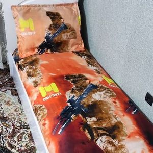 قیمت ارزان روتختی پسرانه Call of duty تفنگی کال او دیوتی ندای وظیفه تفنگ روتختی یک نفره پسرانه