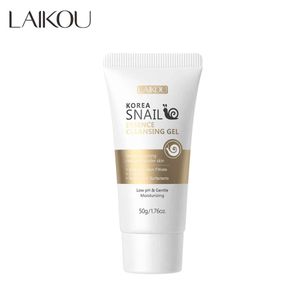 مشخصات ژل شستشوی صورت اسنس حلزون کره ای لایکو LAIKOU وزن 50 گرم