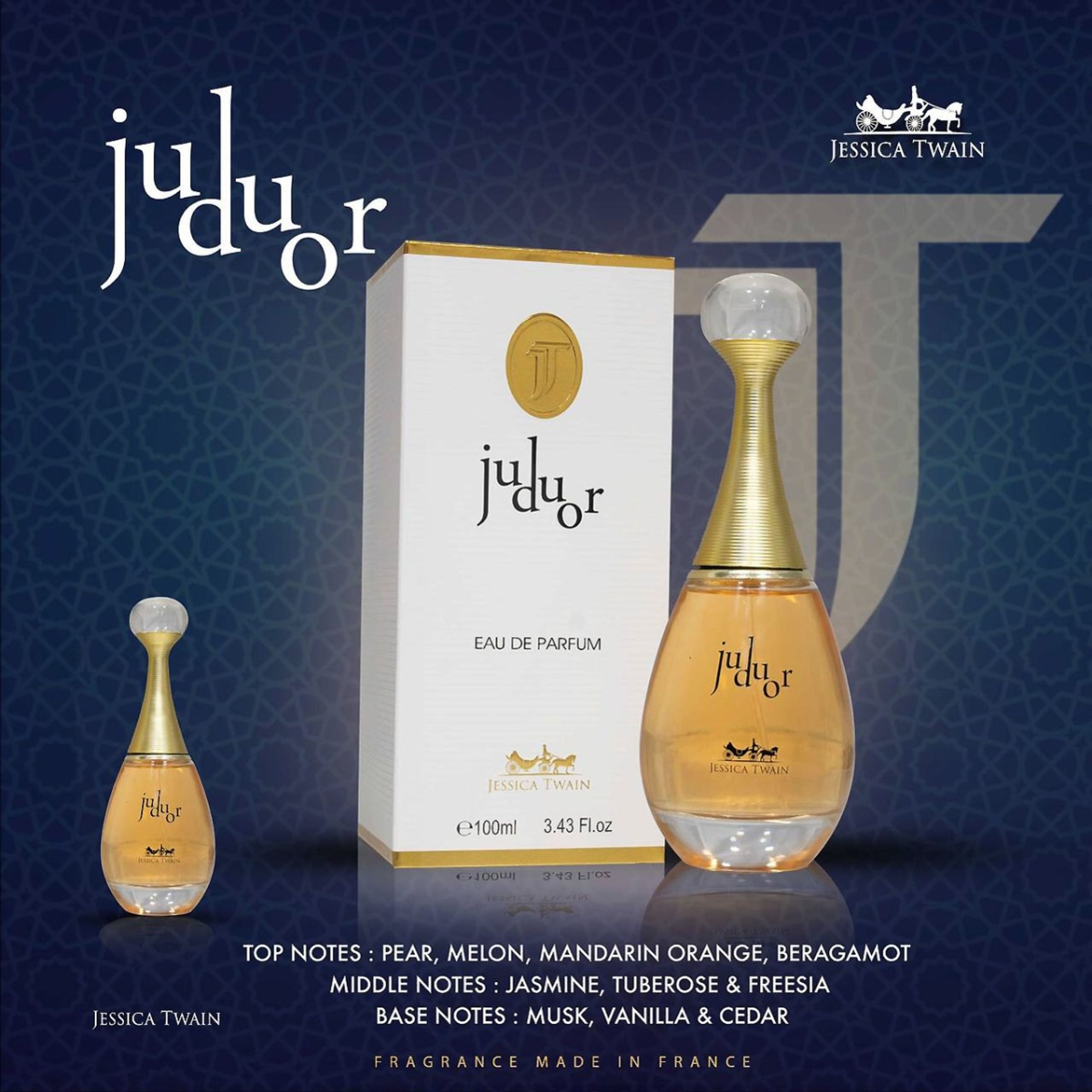 فروش اینترنتی عطر 2025 جدید زنانه دیور جادور برند جسیکا توین فرانسه - اسانس فرانسوی