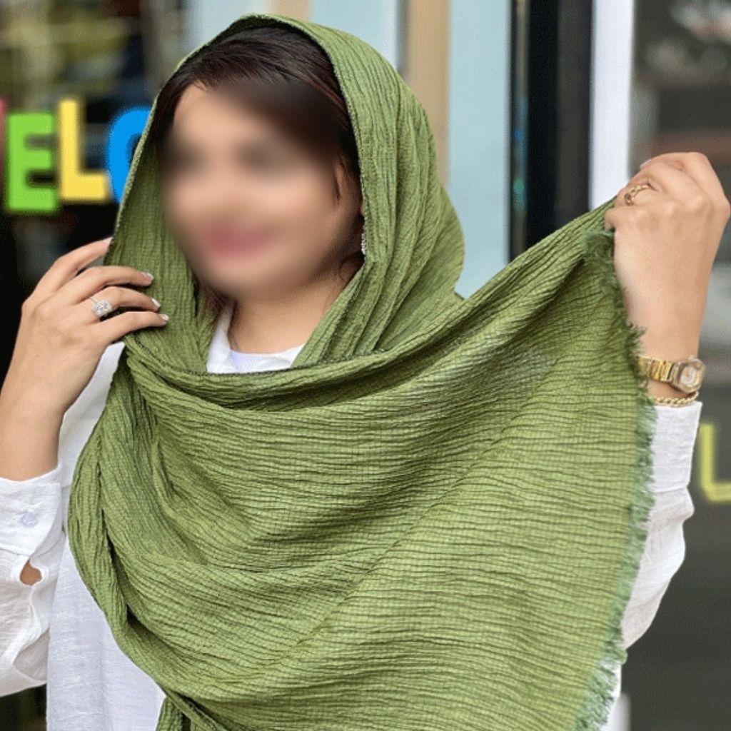مشخصات شال پفکی ریشه پرزی
