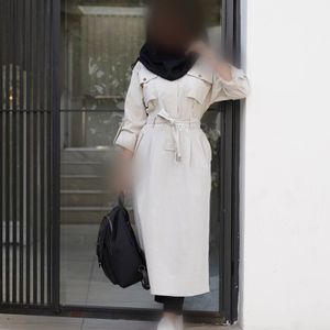 مشخصات مانتو دانشجویی کمربندار
