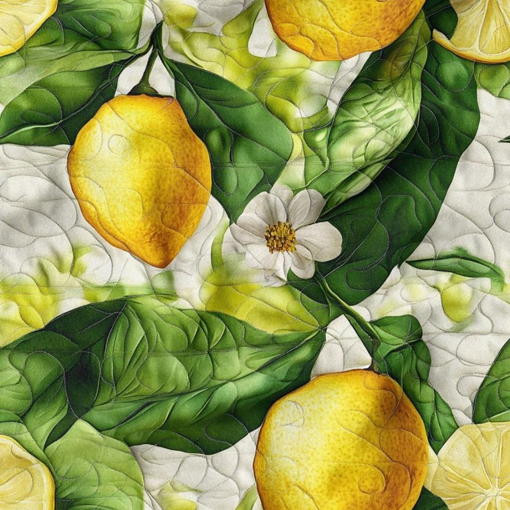 قیمت ارزان پارچه مخمل روبالشی پارچه باما طرح 5 بعدی  میوه ها کد 5013544