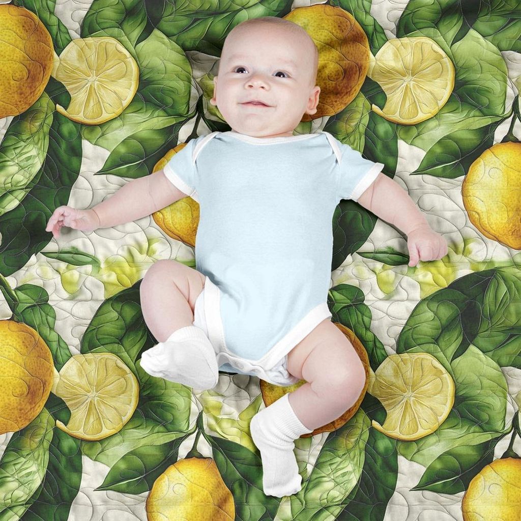 قیمت ارزان پارچه مخمل روبالشی پارچه باما طرح 5 بعدی  میوه ها کد 5013544