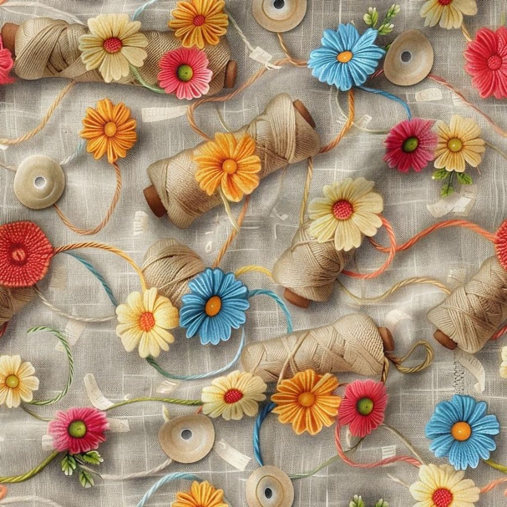 خرید آنلاین پارچه مخمل روبالشی پارچه باما طرح 5 بعدی گل و خیاطی  کد 5013546