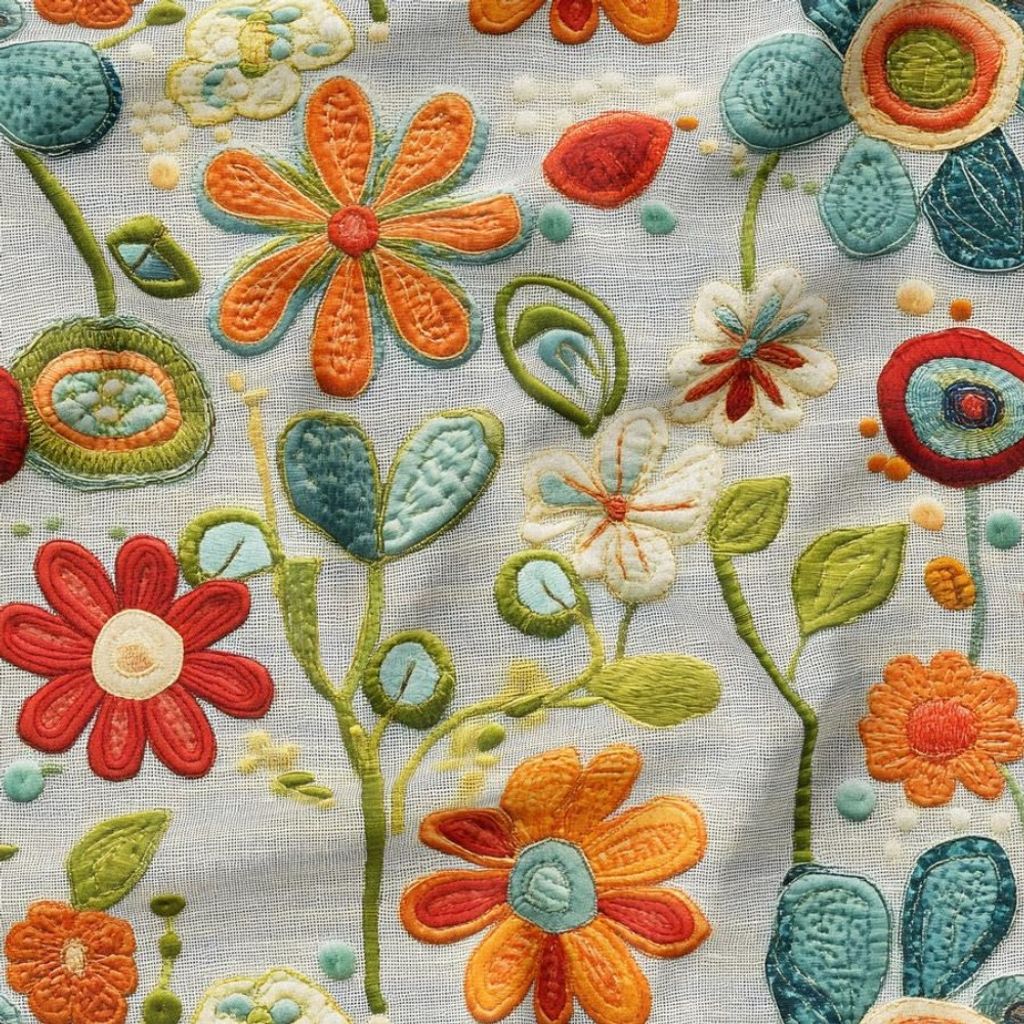 خرید انلاین پارچه مخمل روتختی یک نفره پارچه باما طرح 5 بعدی گل گلدوزی کد 5013555