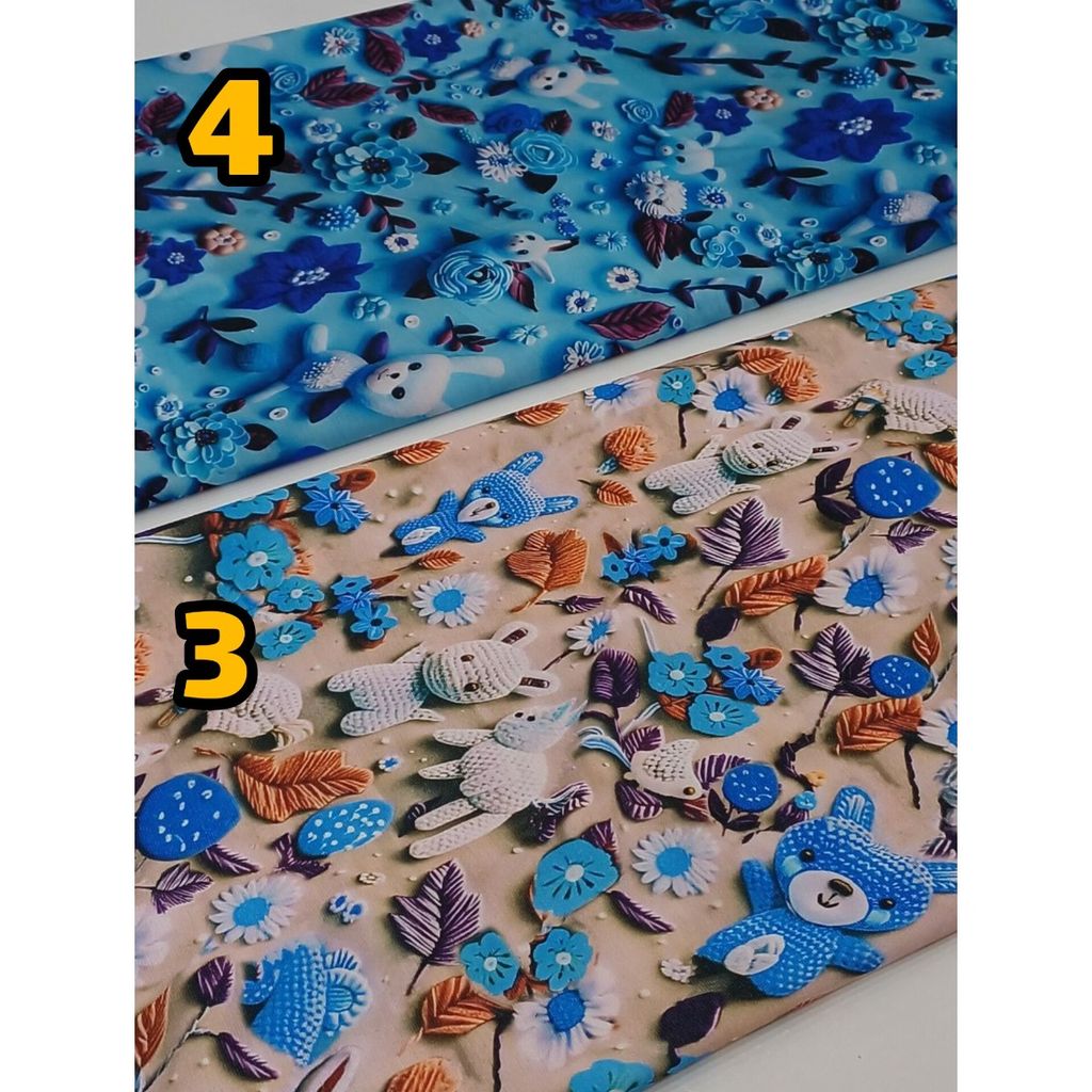 قیمت پارچه تریکو عروسکی چاپ 3 بعدی