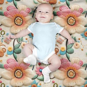 خرید آنلاین پارچه مخمل کوسن مبل  پارچه باما طرح 5 بعدی گل نگار کد 5013573