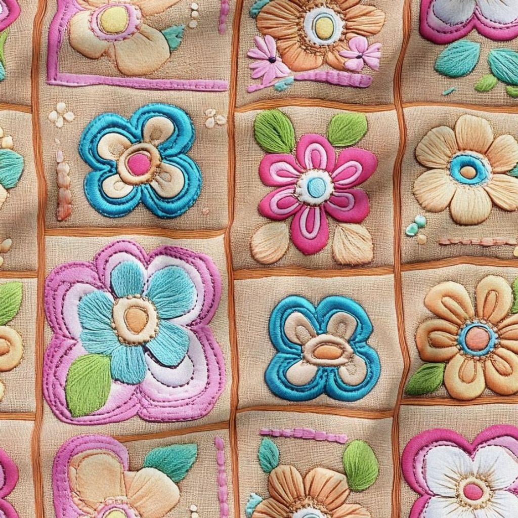 خرید اینترنتی پارچه مخمل رومیزی پارچه باما طرح 5 بعدی گل سارینا کد 5013586