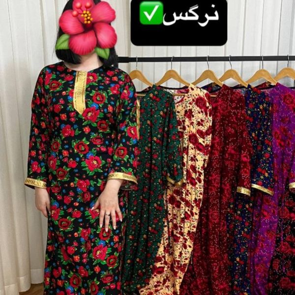 پیراهن ساحلی زنانه کودری‌گل دار