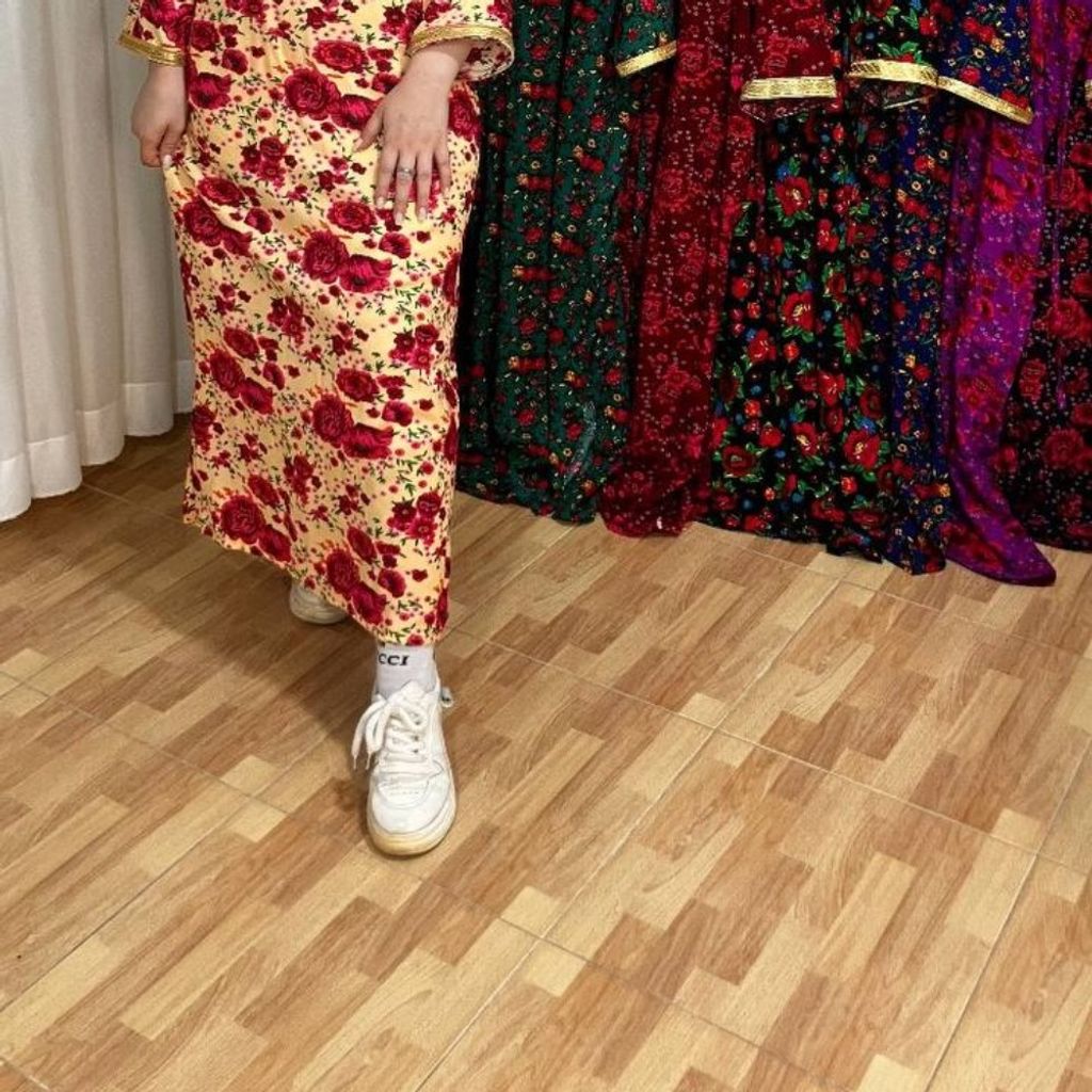 خرید اینترنتی پیراهن ساحلی زنانه کودری‌گل دار
