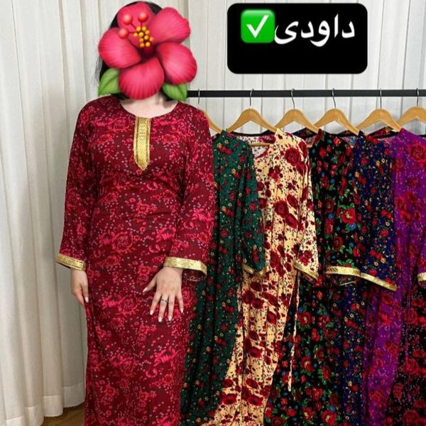 پیراهن ساحلی زنانه کودری‌گل دار
