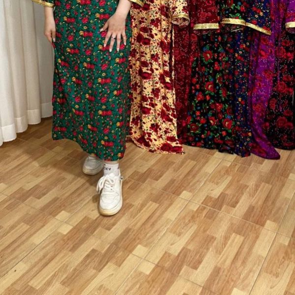 پیراهن ساحلی زنانه کودری‌گل دار