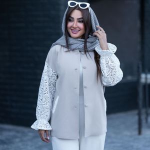 قیمت شومیز مانتویی آستین دانتل