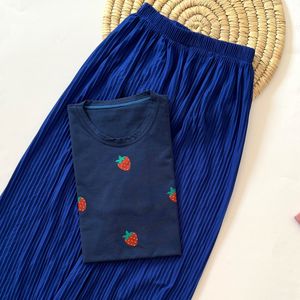 خرید اینترنتی تیشرت توت فرنگی