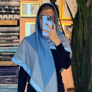 خرید آنلاین روسری نخی منگوله دار کد 1074