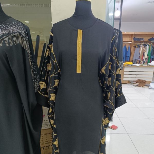 مانتو عبایی زنانه مدل مهلا