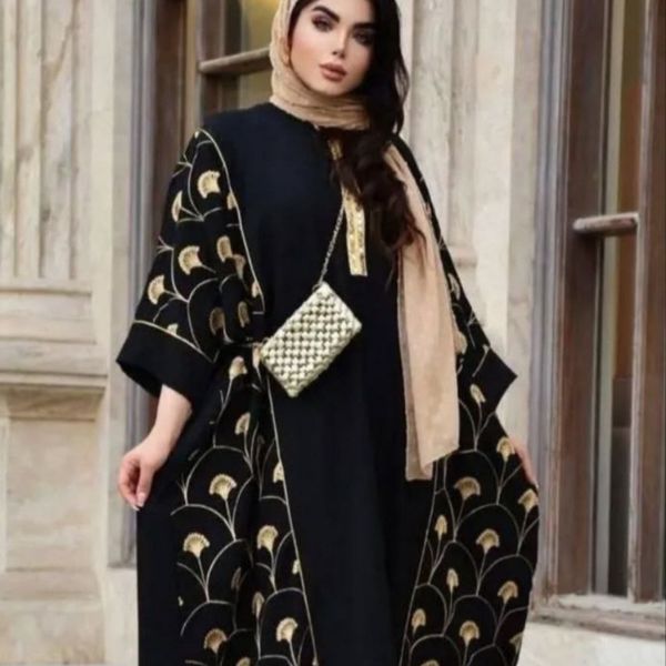 مانتو عبایی زنانه مدل مهلا